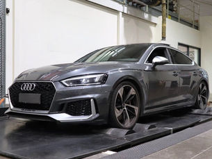 Reprogrammation stage 1 d'une Audi RS5 sur banc de puissance