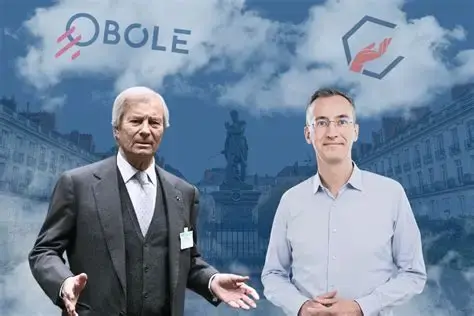 Distribution de tract pour "La Dame de Pierre", une comédie musicale produite par V. Bolloré et P.-E. Stérin