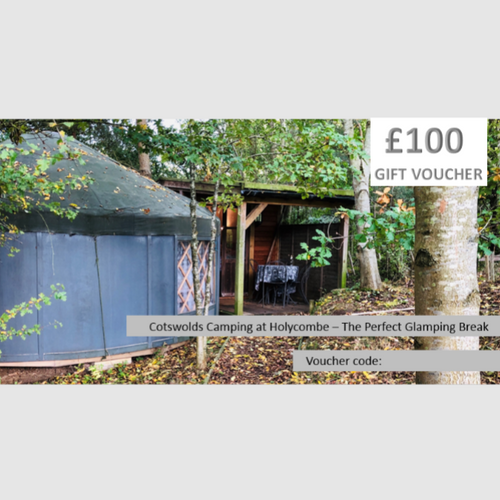£100 Glamping Voucher Cotswolds Camping
