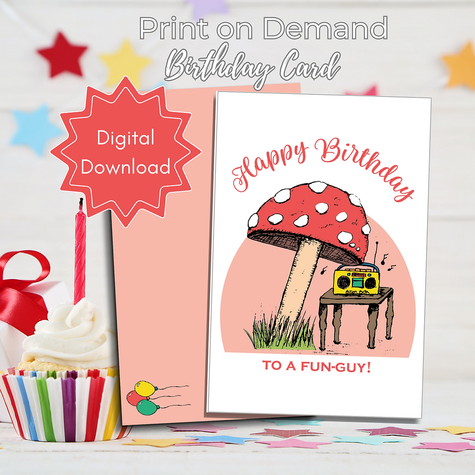 Printable Birthday Card