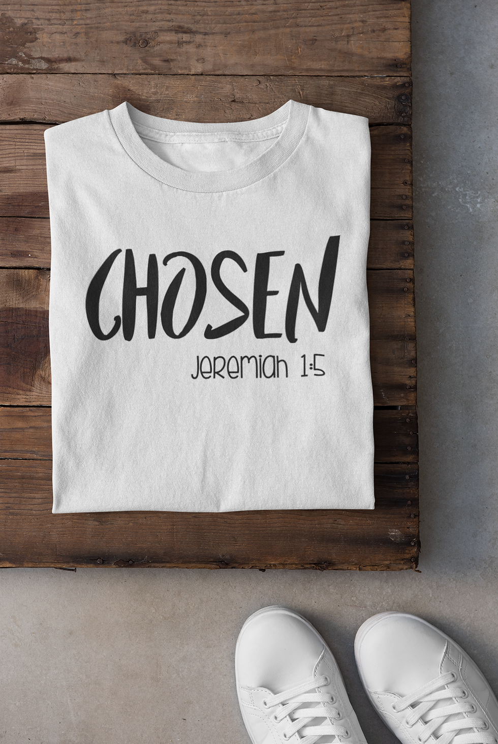 Thumbnail: Chosen Jeremiah 1:5 Shirt | Womens Religious Christian