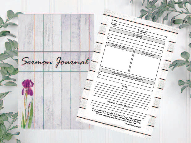 Thumbnail: Sermon Journal: Time to Record Your Notes