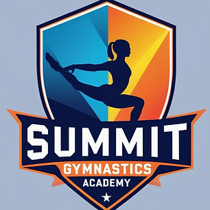 Summit Gymnastics Academy Logo - Blue an