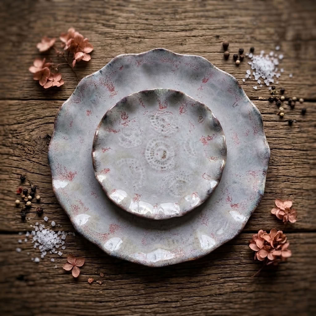 Misty Grey Plate