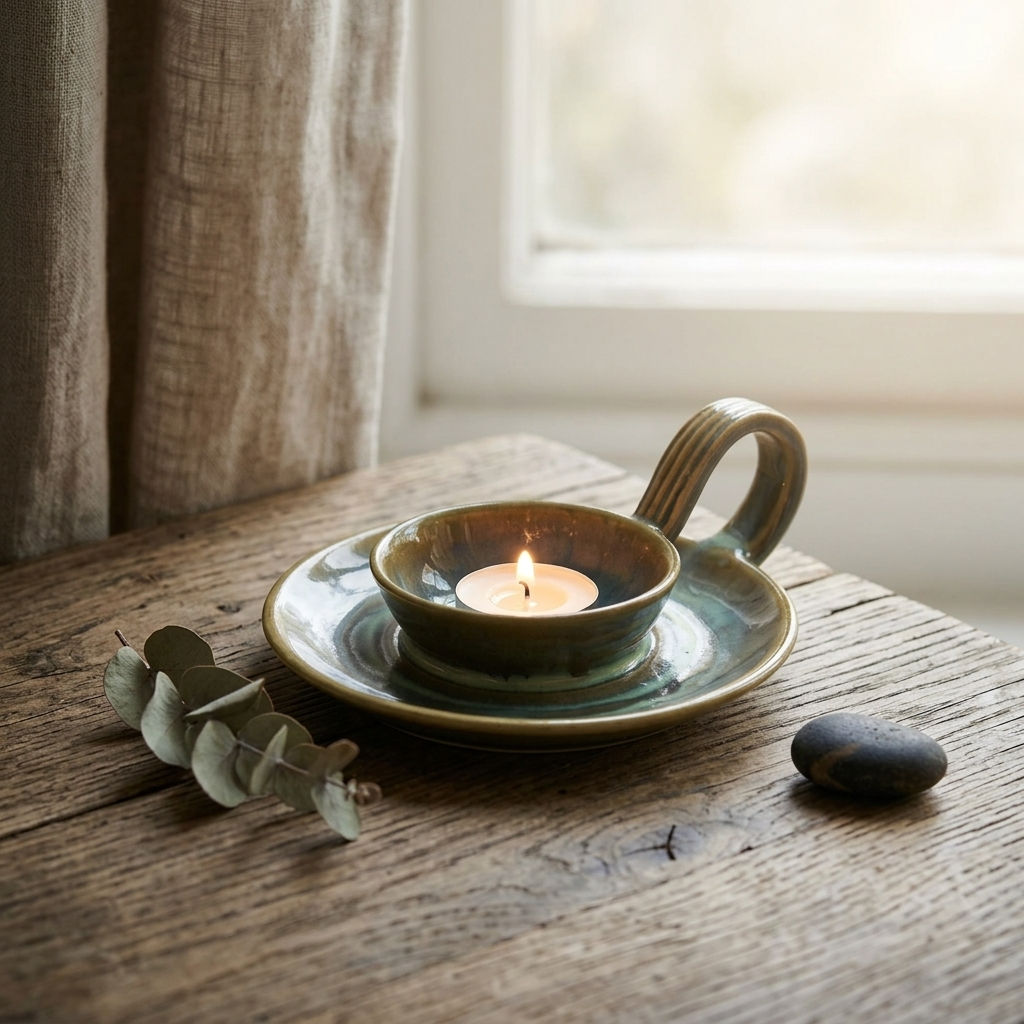 Ocean Glow Tealight Holder