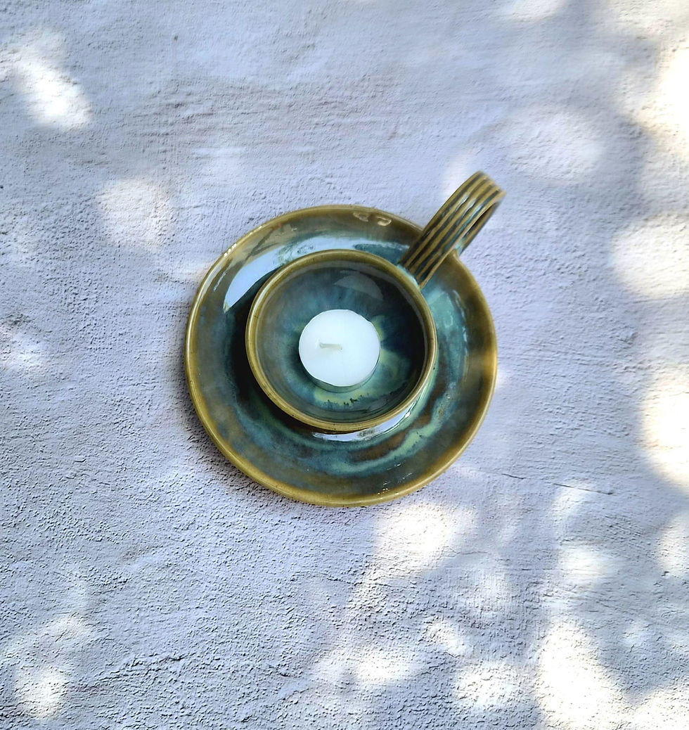 Thumbnail: Ocean Glow Tealight Holder