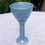 Thumbnail: Tall Blue Ceramic Goblet