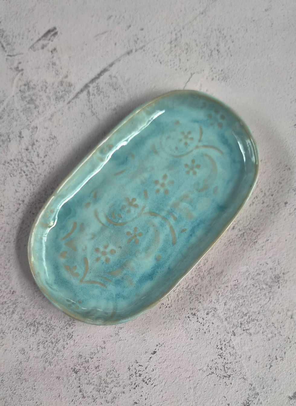 Thumbnail: Aqua Bloom Tray