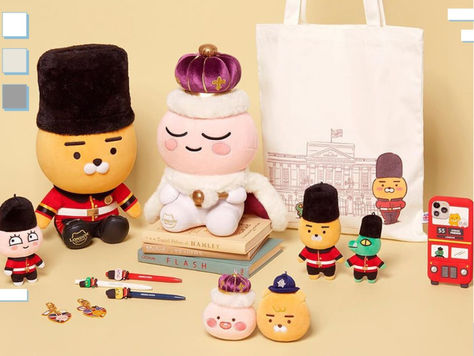 Kakao Friends 全新系列！英國近衛兵版 Ryan、超可愛蘑菇 Apeach 盡在韓國官網