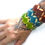 Thumbnail: Tagua Carved Disc Bracelet