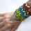 Thumbnail: Tagua Carved Disc Bracelet