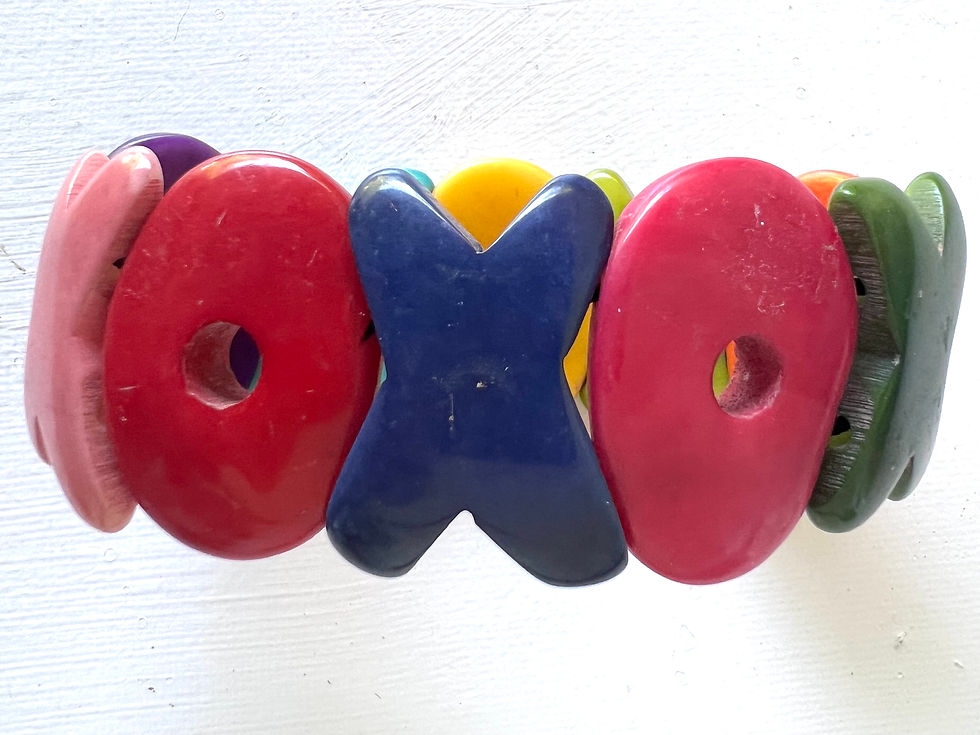 Thumbnail: Tagua OXO Bracelet - Multicolor