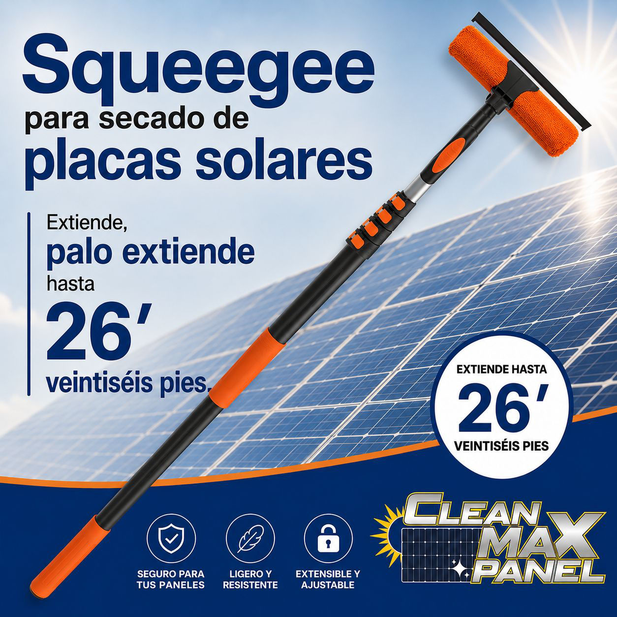 Squeegee de 26 pies