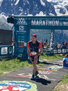 Tony Marathon du Mount Blanc