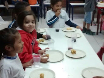 Piquenique saudável na escola
