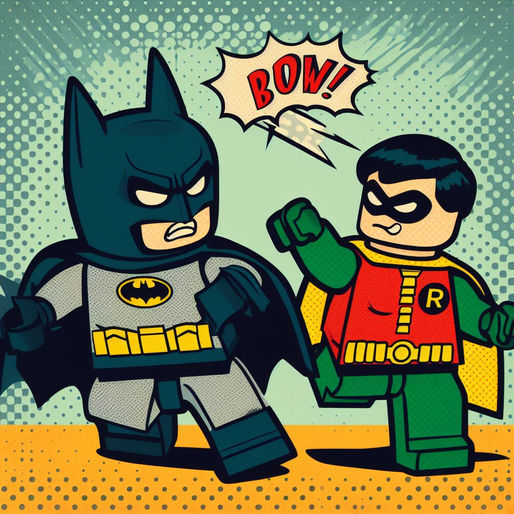 LEGO BATMAN 2 (2012): Batman In Satire