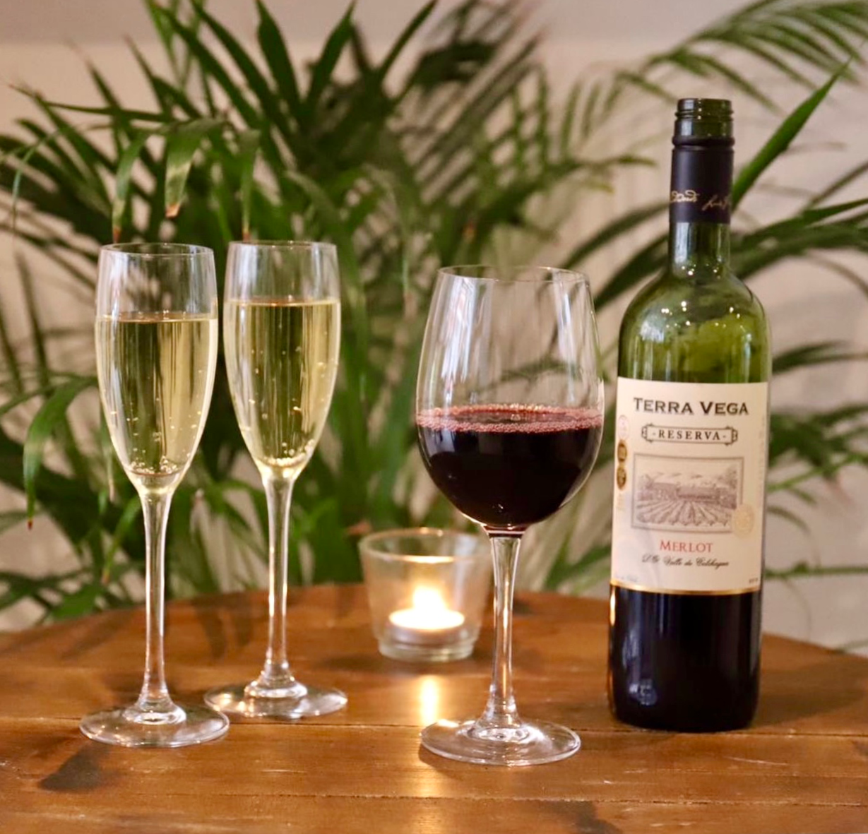 Arranged Food and Objects