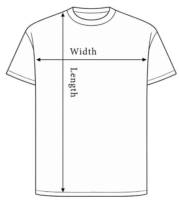 Mutts Tees Sizing Image - Gildan 5000 - Classic Tee
