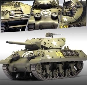 Miniatura: ACADEMY - ACA13288 - US M10 GMC NORMANDY 1944 - 1/35