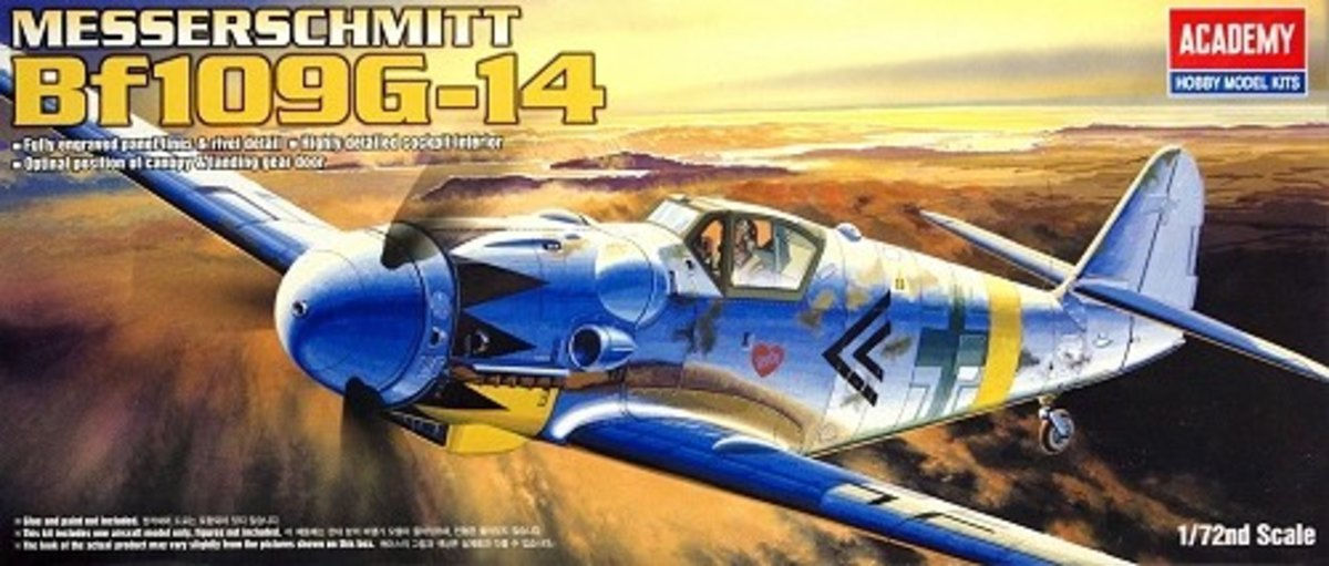 ACADEMY - ACA12454 - MESSERSCHMITT BF 109 G-14 - 1/72
