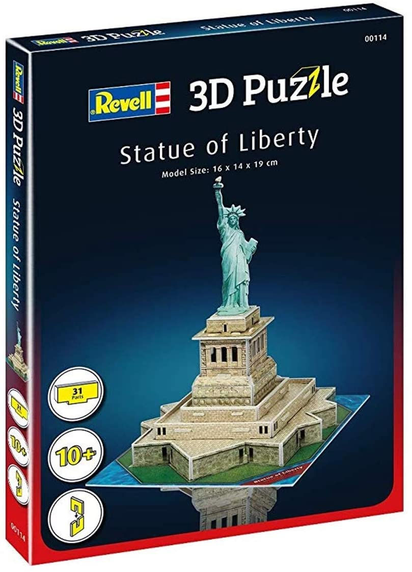 Miniatura: REVELL - REV00114 - 3D STATUE OF LIBERTY