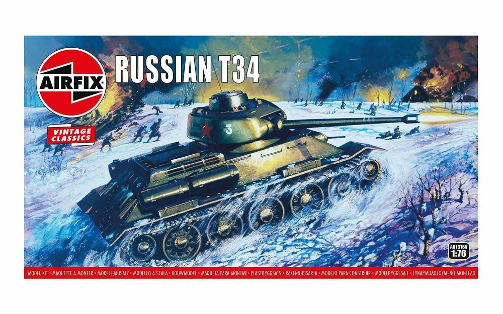 AIRFIX - AF1316V - T34/85 TANK - 1/76