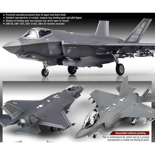 Miniatura: ACADEMY - ACA12507 - F-35A LIGHTNING II - 1/72