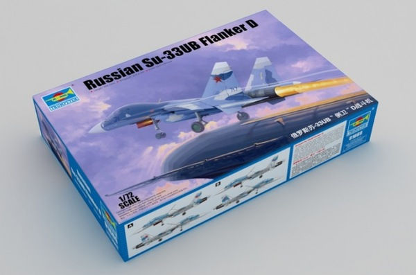 Miniatura: TRUMPETER - TRU01669 - Russian Su-33UB Flanker D - 1/72 - NOVIDADE!