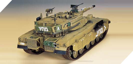 Miniatura: ACADEMY - ACA13267 - IDF MERKAVA III - 1/35