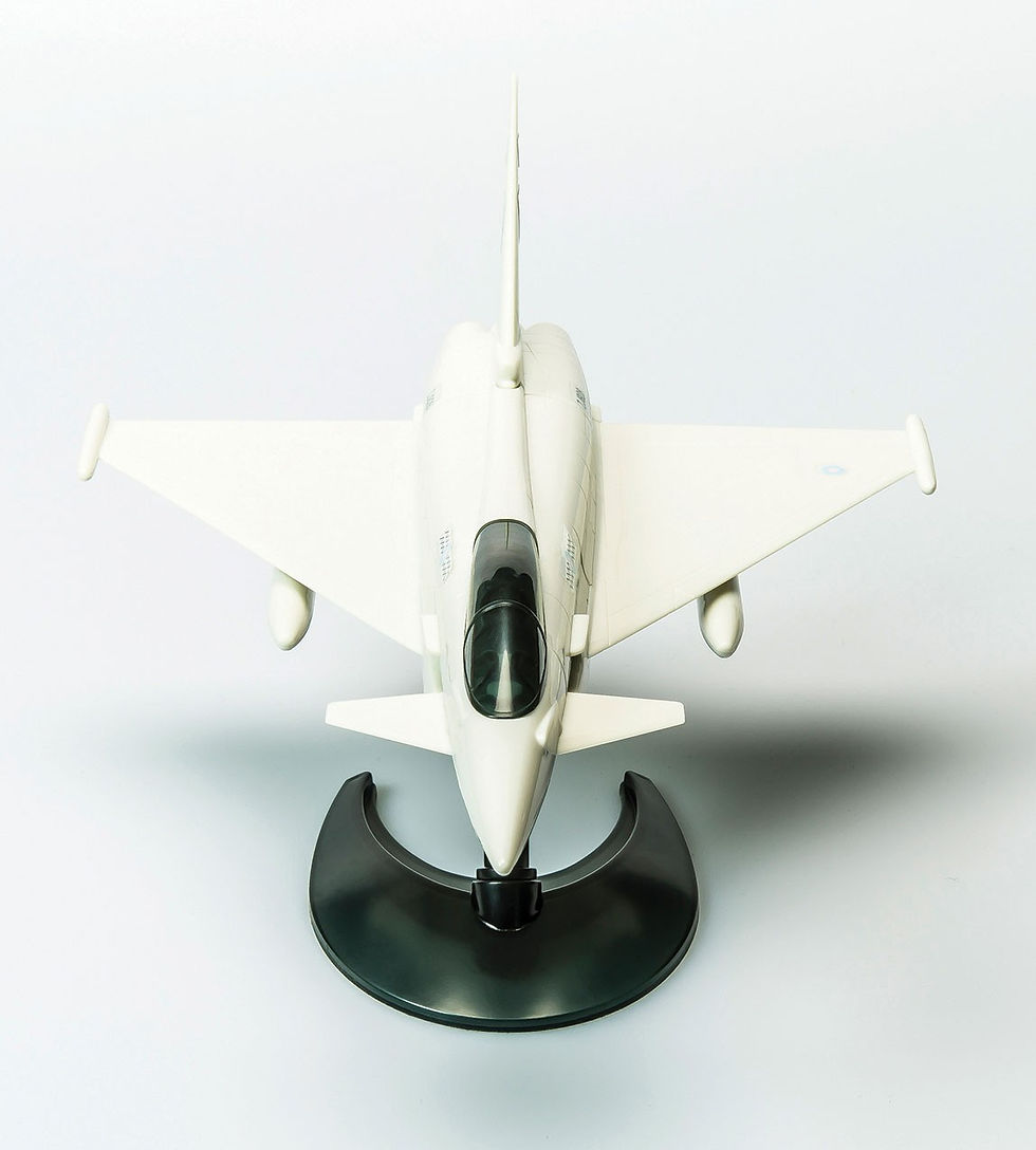 Miniatura: AIRFIX - AFJ6002 - QUICK BUILD EUROFIGHTER TYPHOON - 1/72