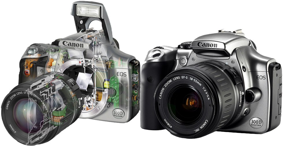 The Canon EOS 300D, the 6MP wonder of 2003.