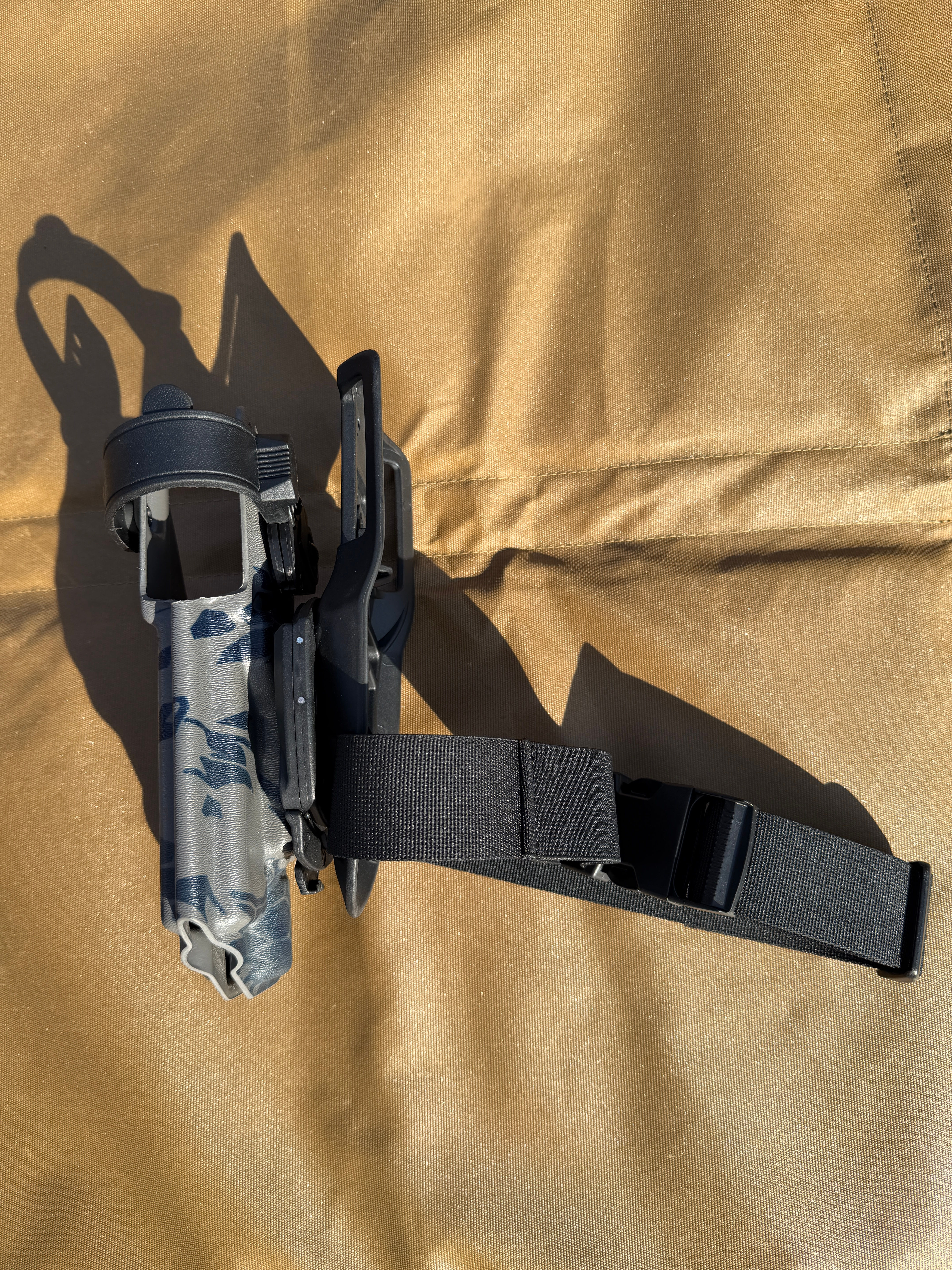 Glock X300 Gunmetal Gray Kryptek Tek-Lok QD Holster