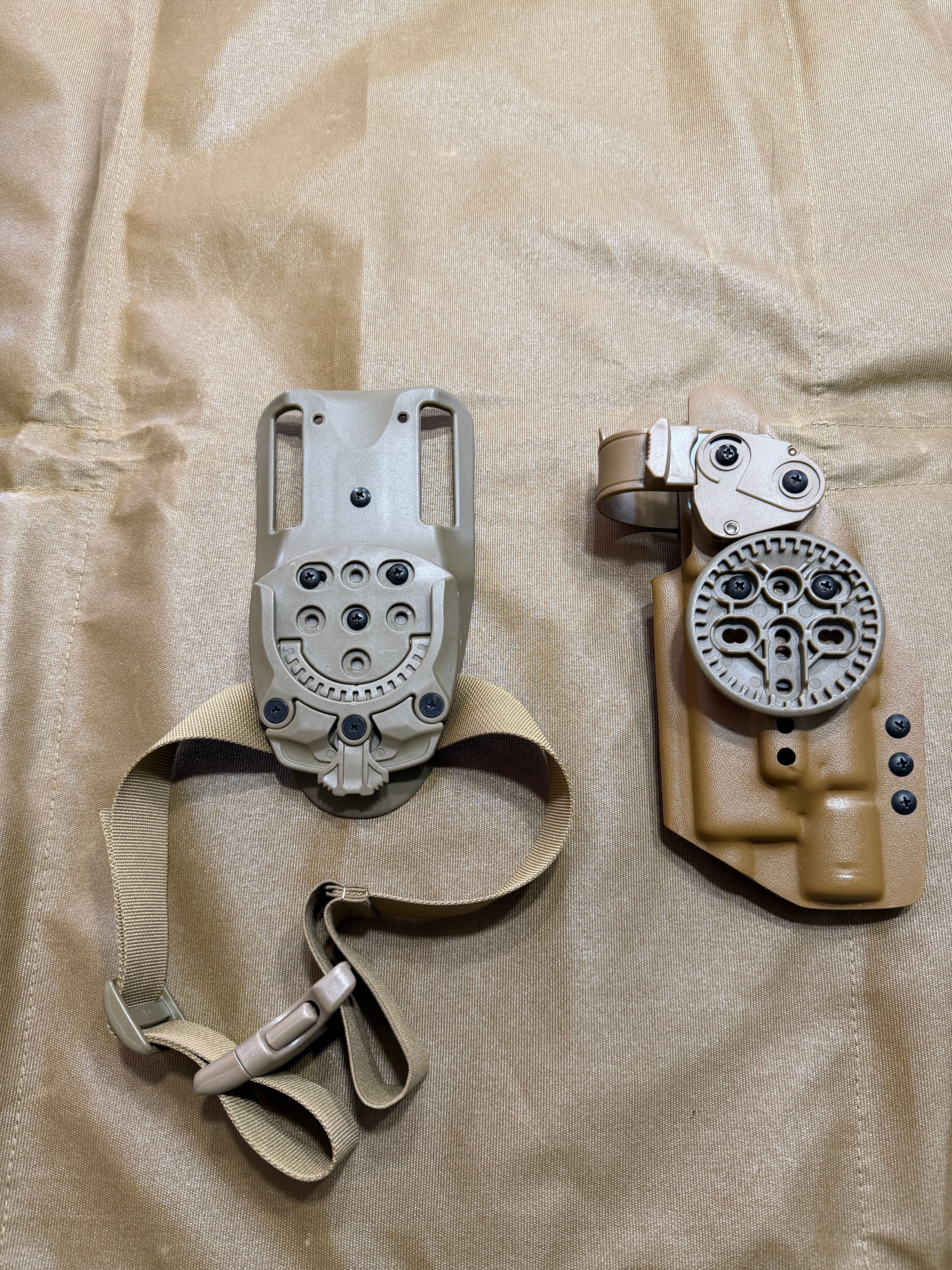 Glock X300 Coyote Level 2 Drop-Leg QLS Duty Holster - view 6