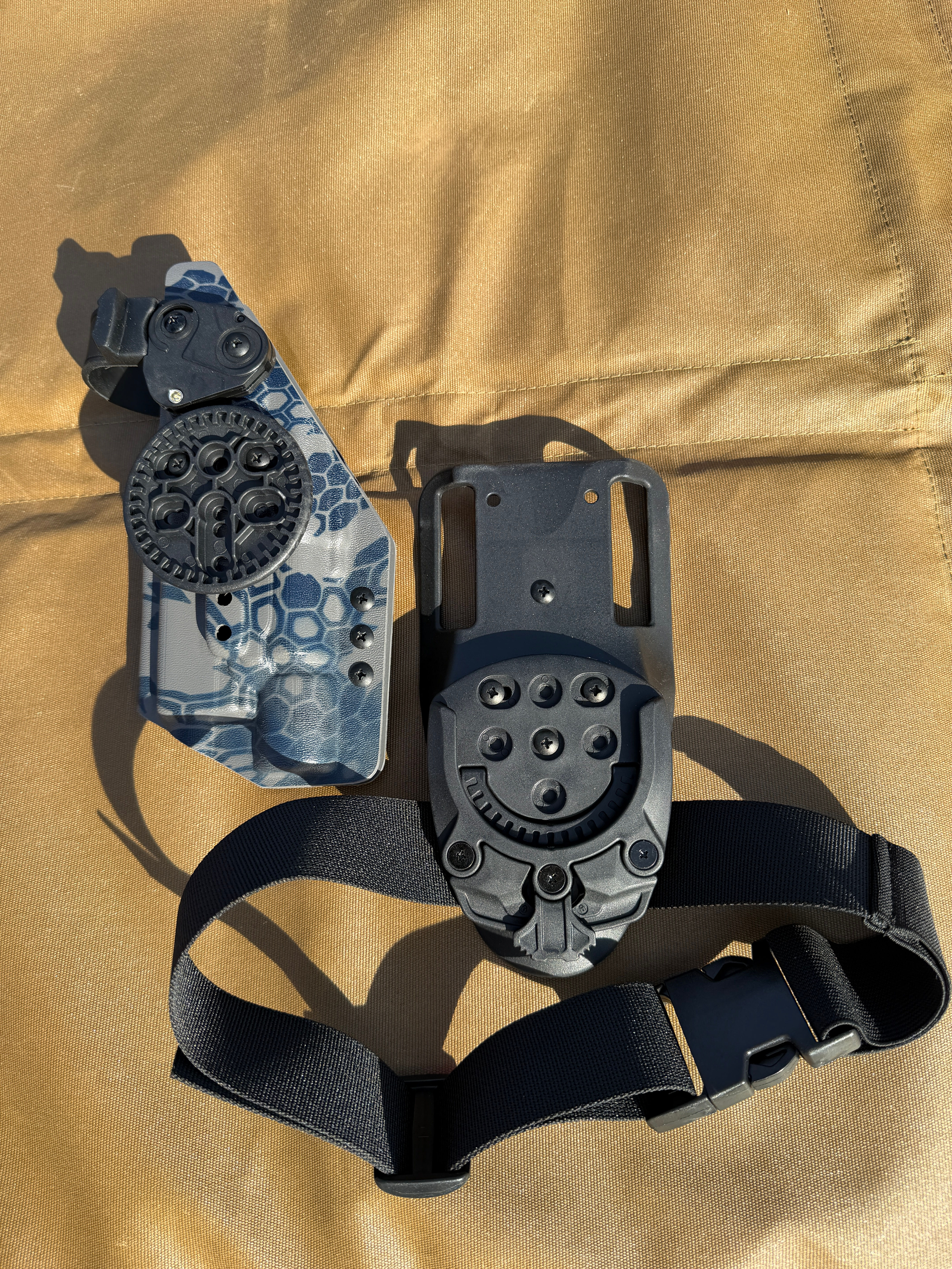 Glock X300 Gunmetal Gray Kryptek Tek-Lok QD Holster