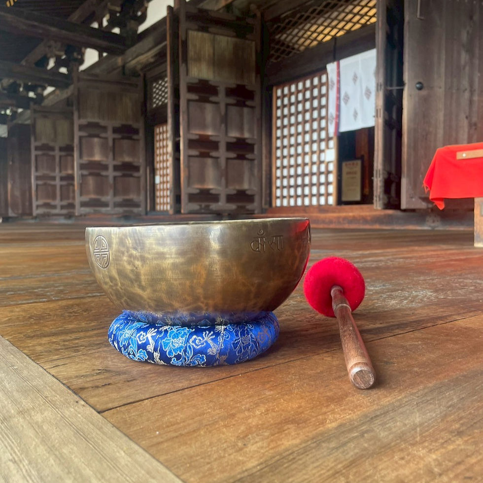 有了頌缽的陪伴,從失眠到自我和解