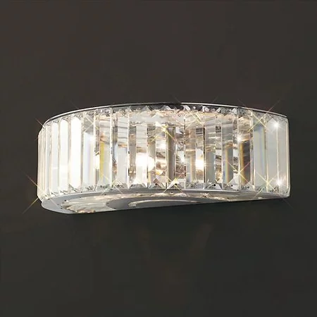 Thumbnail: Crystal Triple Wall Lamp