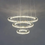 Thumbnail: Crystal Ring Chandelier