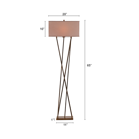 Thumbnail: Cross leg floor lamps
