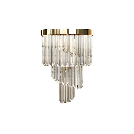 Thumbnail: Spiral Crystal Wall Light