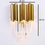 Thumbnail: Stepper crystal wall light