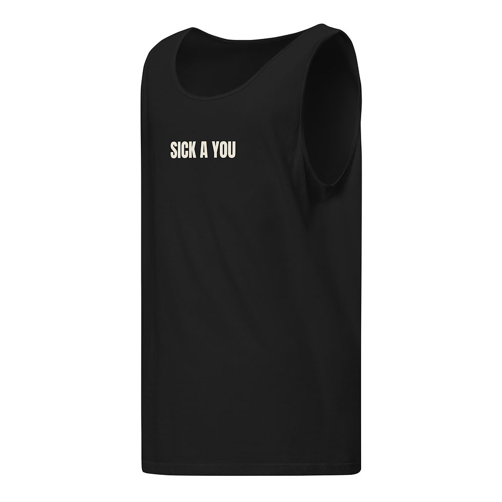 Thumbnail: SICK A YOU Tank — Garment-Dyed