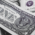 Nahaufnahme eines Dollars