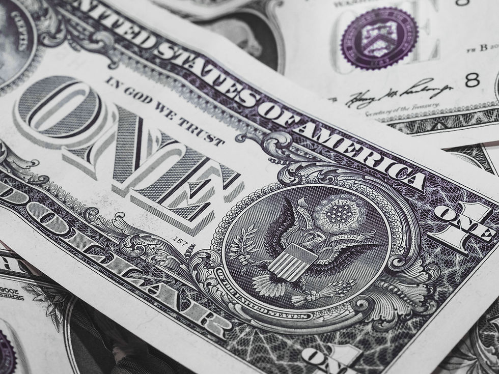 Close-Up of Dollar