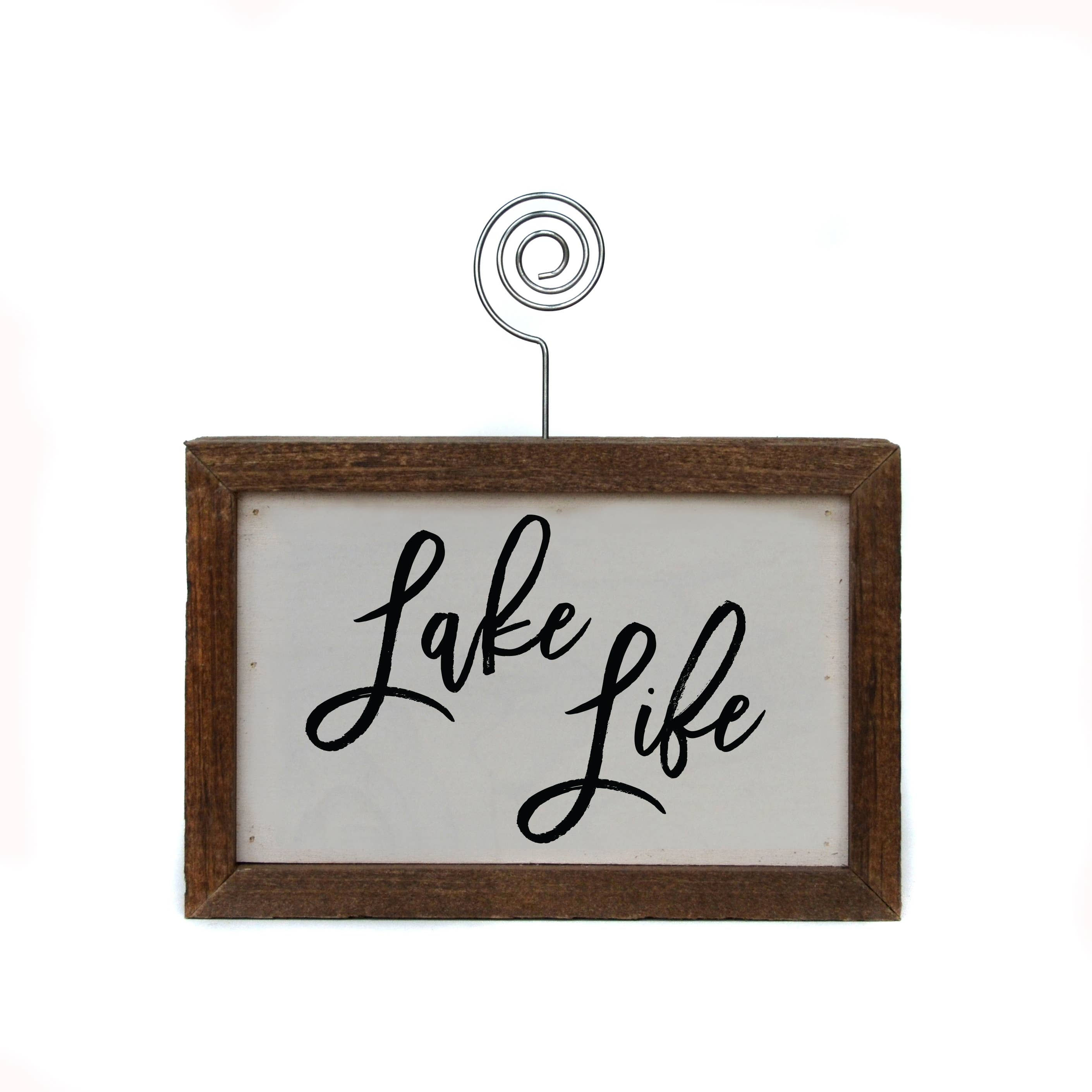 Lake Life Picture Holder