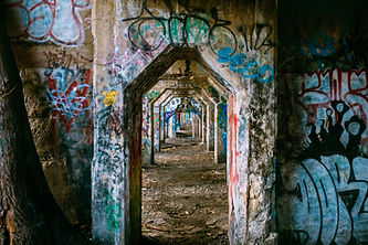 Graffiti Underpass Tunnel