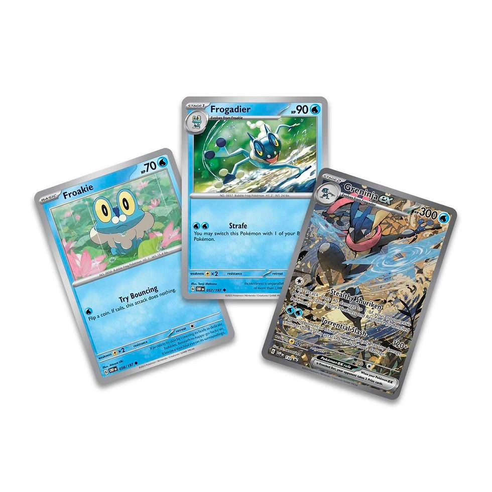 Miniatura: Caja Illustración Especial Shrouded Fable Greninja EX 5 sobres SELLADO