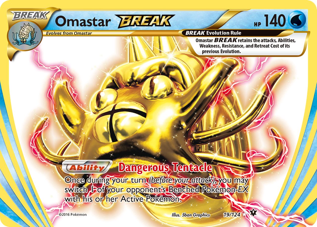 Omastar Break - 19/124 - Break Rare
