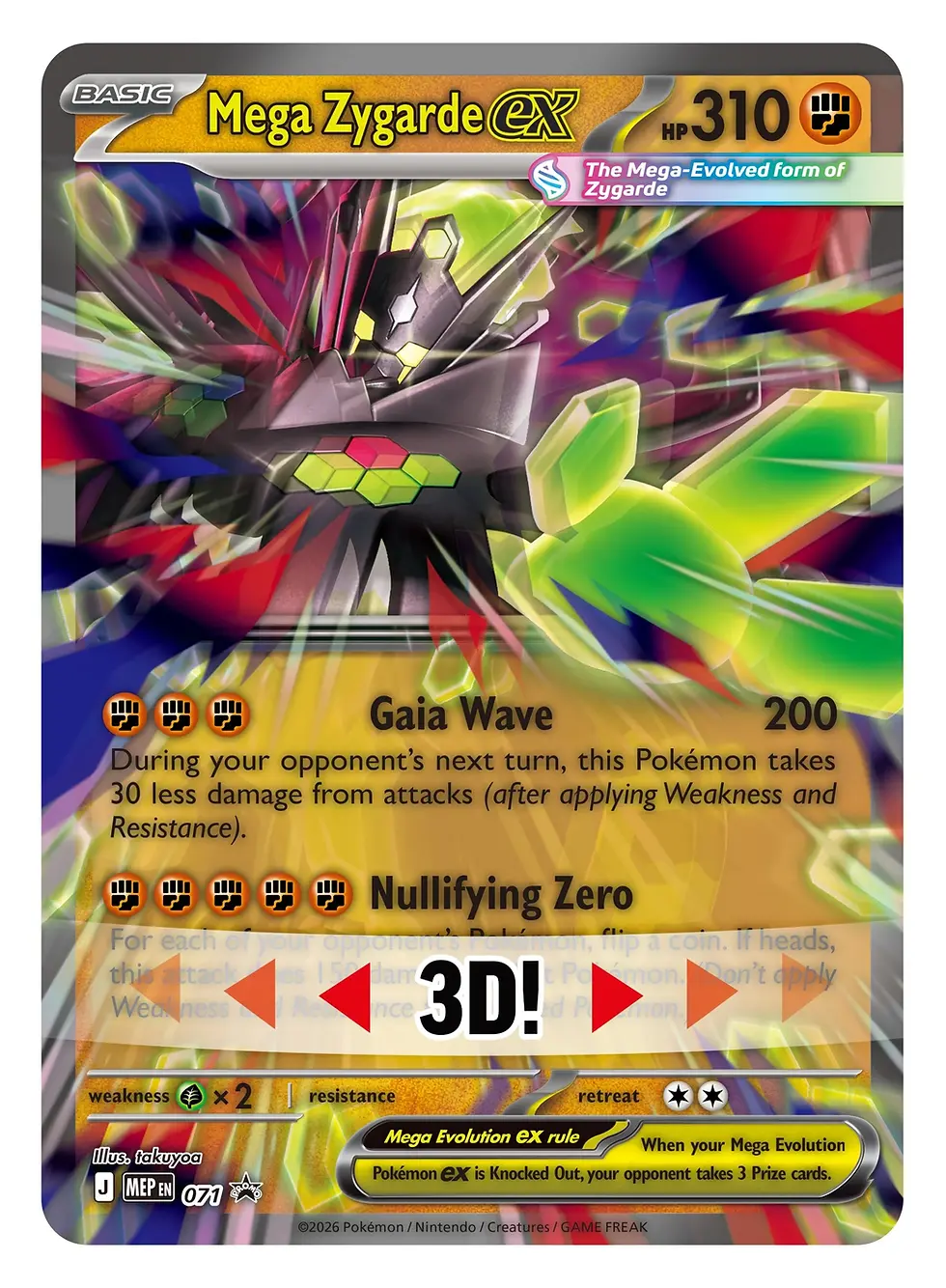 Miniatura: Mega Zygarde ex Premium Collection