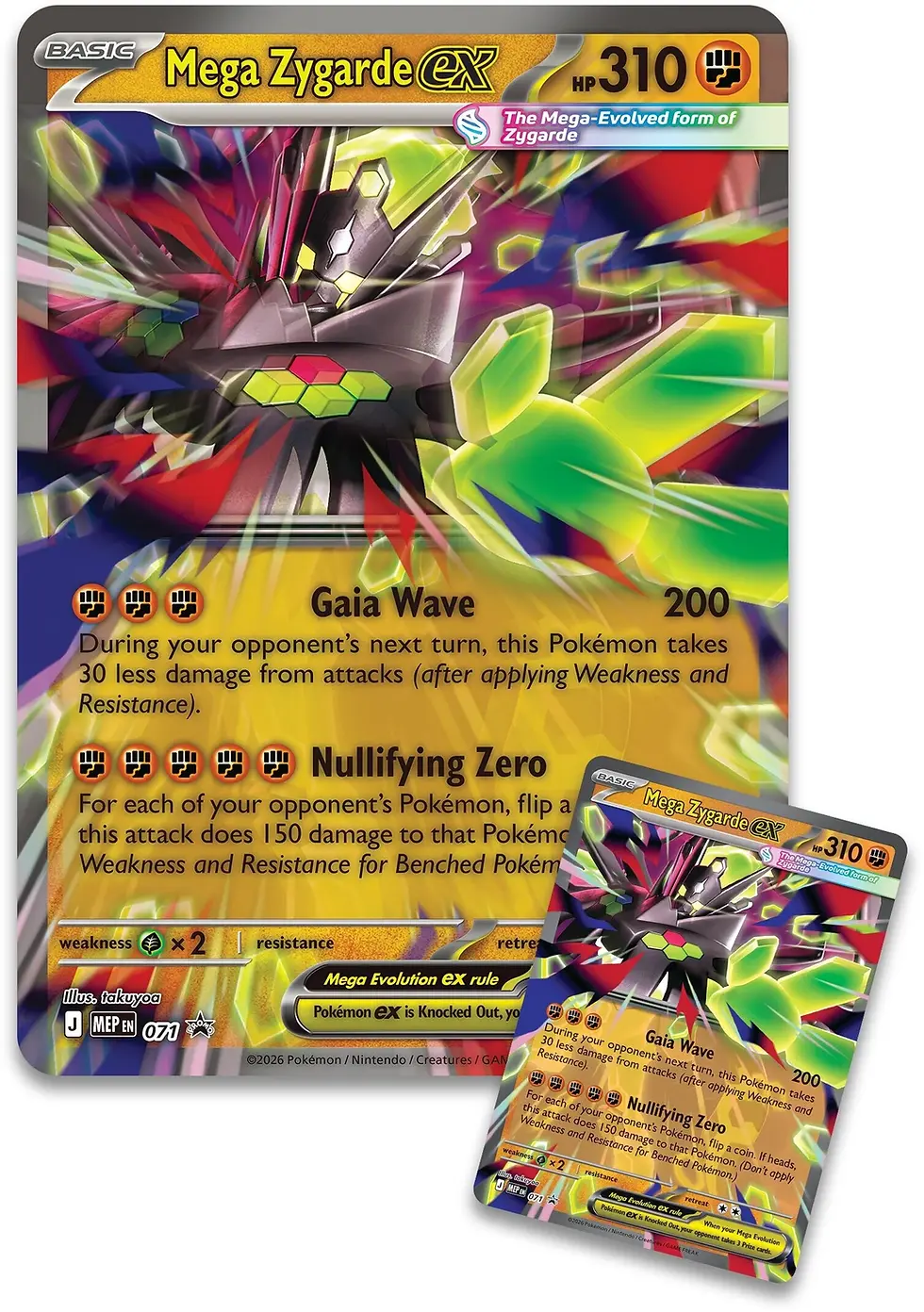 Miniatura: Mega Zygarde ex Premium Collection