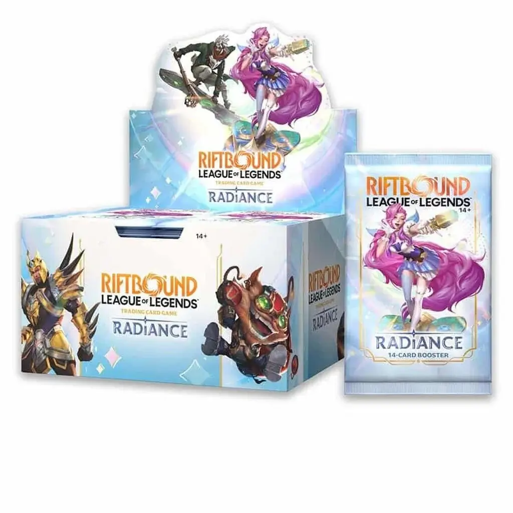 PREVENTA - Riftbound League of Legends - Radiance Booster box caja 24 sobres